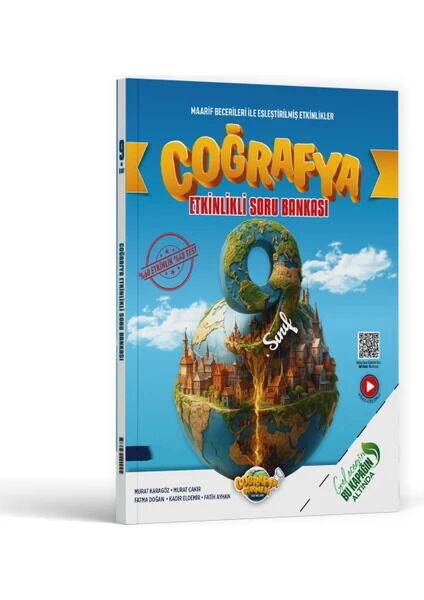 Coğrafya Gurmesi Yayınları 9. Sınıf Coğrafya Maarif Soru Bankası